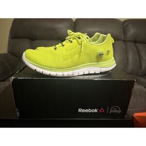 Reebok Z Pump Fusion Mens Shoes Size 10 Bright Yellow